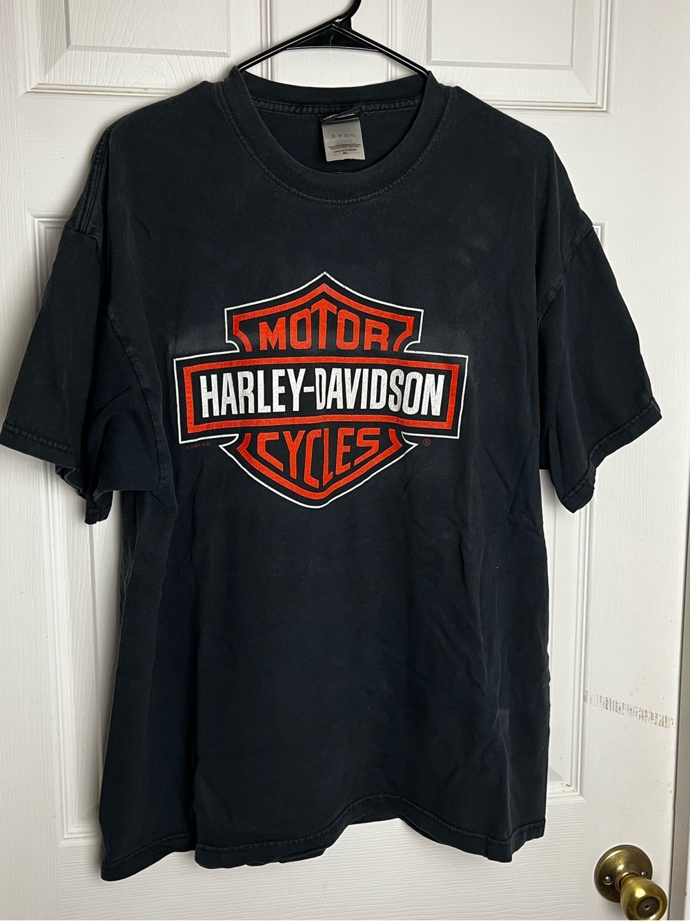 Harley-Davidson Black Orange Logo Sturgis Tee